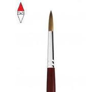 Pennello Tondo Martora Kolinsky Manico Corto Bruch Serie 105 Misura 8 B&B