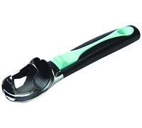 B. Bad 70122 Cucchiaio da Ghiaccio con pressa Nylon/Silicone Nero/Turchese 20,5 x 5 x 3,5 cm