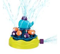 B.- Balena Fontanella da Giardino Giocattolo, Colore Blu, 24 x 21 x 21 cm, BX1527C1Z