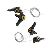 B Baosity Cambio Bici Thumb Shifters Shift Lever 3x7 / 3x6 Speed Trigger Pack 2 Pair