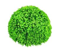 B Baosity Sfera Decorativa da Esterno Sfera Ornamentale Artificiale Semisferica Copertura per Chiusini a Terra Struttura in Acciaio Aspetto Naturale Compatto Adatta per Giardino Camminamenti Portico
