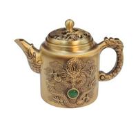 B Baosity Teiera con Manico a Drago Ornamentale | Stile Tradizionale, Decorativo, Teiera con Coperchio Decorato, per Esposizione, Ufficio, Collezionisti, nti Del Tè