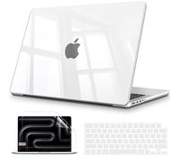 B BELK Compatibile con MacBook Pro 14" Case 2026-2021 M5 M4 M3 M2 M1 Pro Max Chip A3434 A3112 A3185 A3401 A2918 A2992 A2779 A2442, custodia rigida in plastic copertura per tastiera. + Pellicola