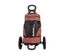 b bellelli B-Tourist - Carrello per Bici - Carico Utile 25 kg - con Borsa Marrone