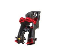 b bellelli Freccia - Seggiolino Bici Anteriore - Attacco B-Fix - Si Fissa al Telaio - dai 9 Mesi ai 3 Anni - Max 15 kg - Colore Dark Grey
