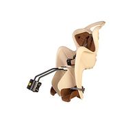 b bellelli Mr Fox - Seggiolino bici posteriore - attacco B-fix - Si fissa al telaio - dai 9 mesi ai 8 anni - max 15 kg - colore Beige-Brown