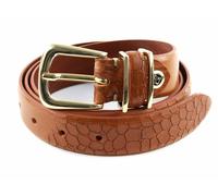 b.belt cintura Charlisa Gold Belt W100 Mid Brown