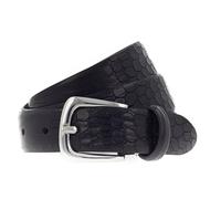b.belt Cintura Charlisa in pelle schwarz (BB0913R39-75-0790)