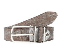 b.belt Cintura Cuno Fashion Basics in pelle silbermetallic (BB0957L64-100-7715)