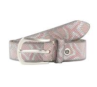b.belt Cintura in pelle rose/silver-metallic (BB0545L59-100-8615)