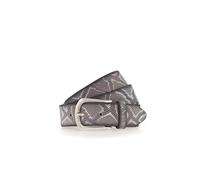 B.BELT Cintura 'Sabia' talpa / grafite / grigio chiaro Donna B.BELT 80 talpa / grafite / grigio chiaro