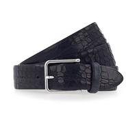 b.belt Cintura Vera Pelle 110 cm blu
