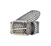 b.belt Cintura Vera Pelle 90 cm grigio