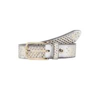 b.belt cintura Nietengürtel Zoe Gold W90 Cream-White