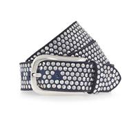 B.BELT Cintura 'Zoe' navy / argento Donna - Accessori - Cinture - Cinture casual B.BELT 80