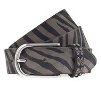 b.belt Leora Swk Ledergürtel Grey Taupe / Anthrazite Grey W85