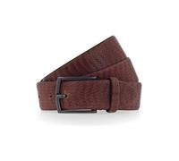 b.belt Matteo Cintura Vera Pelle 80 cm marrone