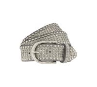 b.belt Riva Cintura con borchie in pelle hellgrau (BB0989L38-95-0710)