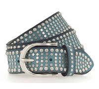 b.belt Riva Colour Leather Belt W95 Light Blue