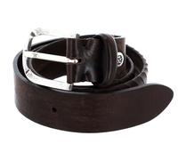b.belt Silver Ledergürtel