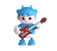 B BestCon Robot interattivo con IA, ChatGPT integrato, robot parlante che canta e balla, giocattolo educativo e di intrattenimento per bambini e bambine(blu)