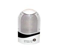 "B-BLACK" LUCE NOTTURNA AUTOMATICA CON SENSORE LAMPADA MINI LED ILLUMINAZIONE NOTTURNA 110-250 V 50-60 Hz