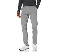 b BLEND Pantaloni Blend Performance-Slim Fit-Noos, Grigio (Pewter Mix (70817), W33 / L34 Uomo