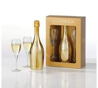Confezione Gold Prosecco Bottega Cl 75 + 2 Calici River 14 Cl