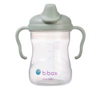b.box Bicchiere con Beccuccio per Bambini | Bicchiere Antigoccia Bambini | A Prova di Perdite | Tazza di Transizione al Bicchiere | Lavabile in Lavastoviglie | 240 ml