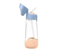 b.box Borraccia Bambini in Tritan | Borraccia con Cannuccia e Tappo Antigoccia | Ergonomica | Design Moderno e Adatto ai Bambini, Ideale da Introdurre Dopo i Bicchieri con Beccuccio | 600 ml