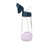 b.box Borraccia Bambini in Tritan | Borraccia con Cannuccia e Tappo Antigoccia | Ergonomica | Design Moderno e Adatto ai Bambini, Ideale da Introdurre Dopo i Bicchieri con Beccuccio | 600 ml