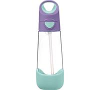 b.box Bottle with Straw bottiglia con cannuccia Lilac Pop 1 pz