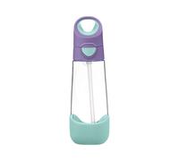 B.box Bottle with Straw Lilac Pop 600 ml - Bottiglia riutilizzabile