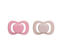 b.box Ciuccio Neonato Taglia 1 (Confezione da 2) |Silicone con Tettarella e Scudo Simmetrici | Igienico | Senza BPA | 0-6 Mesi