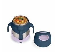 b.box Contenitore Termico per Alimenti Caldi o Freddi | Portavivande Termico per Bambini Facile da Aprire | Acciaio Inox Doppia Parete | Cibo Freddo Fino a 7 ore, Caldo Fino a 5 Ore | 335 ml