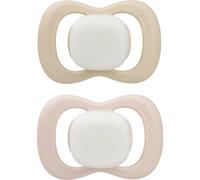 B.Box Glow 0-6m ciuccio Blush/Latte 2 pz