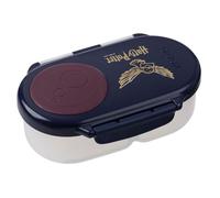 b.box Mini contenitore per il pranzo per bambini con scomparti Harry Potter | Bento Box, 2 scomparti a prova di perdite, contenitore per piatti e snack, spazio per frutta intera, senza BPA