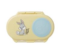 b.box Mini contenitore per il pranzo per bambini con scomparti Looney Tunes | Bento Box, 2 scomparti a prova di perdite, contenitore per piatti e snack, spazio per frutta intera, senza BPA