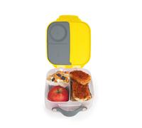 b.box Mini Lunch Box per Bambini: Bento Box Leggero per Pranzo e Snack con 2 Scomparti a Tenuta Stagna. Et 3+, Materiale Scolastico Senza BPA (C