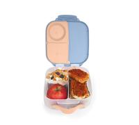 b.box Mini Porta Pranzo | Bento Box a 3 Scomparti (2 a Prova di Perdite) | Lunch Box per Bambini Piccoli | Per Pranzi e Spuntini | Adatto per Conservare Frutta Intera | Senza BPA