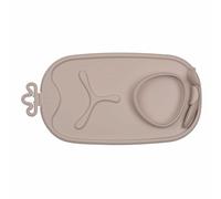 b.box Piatto Autosvezzamento Roll + Go | Tappetino per la Pappa per Bambini, Divisorio a 3 Sezioni e Ciotola | Adatto alla Maggior Parte dei Seggioloni | Set Pappa Svezzamento Travel Friendly