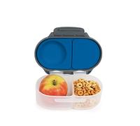 b.box Porta Merenda | Mini Bento Box con 2 Scomparti a Prova di Perdite | Porta Pranzo e Porta Merenda Bambini Scuola | Lunch Box Bambini Adatto a Frutta Intera | Senza BPA