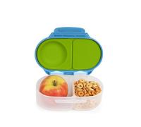 b.box Porta Merenda | Mini Bento Box con 2 Scomparti a Prova di Perdite | Porta Pranzo e Porta Merenda Bambini Scuola | Lunch Box Bambini Adatto a Frutta Intera | Senza BPA
