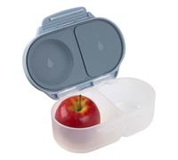 b.box Porta Merenda | Mini Bento Box con 2 Scomparti a Prova di Perdite | Porta Pranzo e Porta Merenda Bambini Scuola | Lunch Box Bambini Adatto a Frutta Intera | Senza BPA
