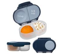 b.box Porta Merenda | Mini Bento Box con 2 Scomparti a Prova di Perdite | Porta Pranzo e Porta Merenda Bambini Scuola | Lunch Box Bambini Adatto a Frutta Intera | Senza BPA