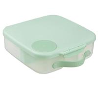 b.box Porta Pranzo Jumbo a 4 Scomparti (2 a Prova di Perdite), Lunch Box con Divisorio Rimovibile | Bento Box con Ghiacciolo | Ideale per la Scuola | Da 3+ | Capacità 2L