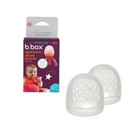 b.box Sacchetti di ricambio in silicone per alimenti freschi (confezione da 2) | Adatto per mangiatoie b.box in silicone per alimenti freschi