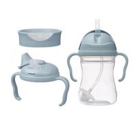 b.box Set 3 in 1 per bambini, una tazza, tre coperchi per sostenere il viaggio di idratazione di neonati e bambini. Senza BPA, lavabile in lavastoviglie | dai 4 mesi in su | 240 ml/8 oz