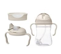 b.box Set 3 in 1 per bambini, una tazza, tre coperchi per sostenere il viaggio di idratazione di neonati e bambini. Senza BPA, lavabile in lavastoviglie | dai 4 mesi in su | 240 ml/8 oz