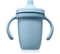 b.box Silicone Cup bicchiere salvagoccia con maniglie Ocean 1 pz